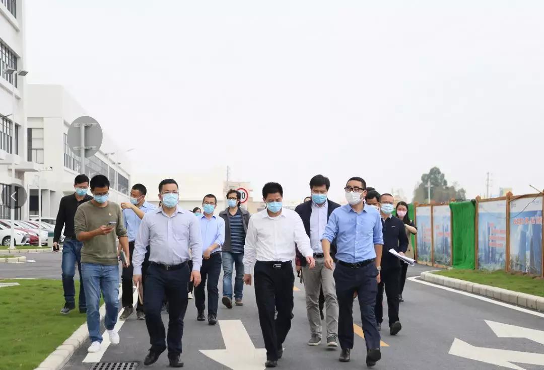 顺德区委副书记、区长彭聪恩一行调研米兰体育官方网站环境顺德环保科技产业园