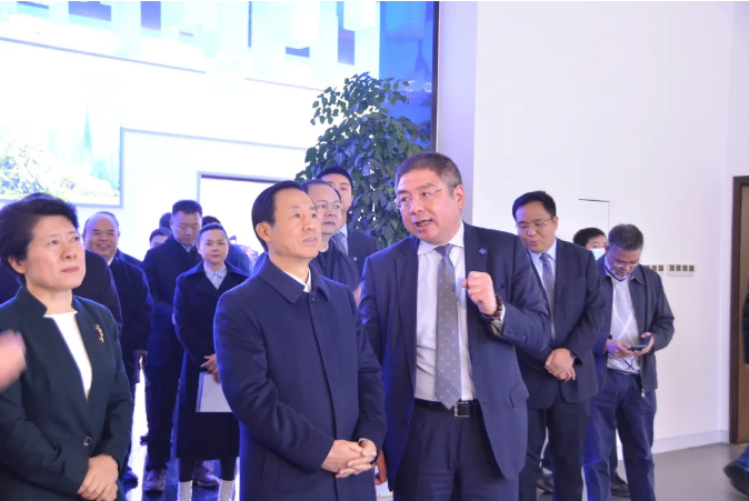 奋进新征程丨湖南省委书记许达哲一行莅临米兰体育官方网站环境长沙基地调研考察