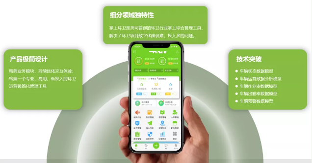 米兰体育官方网站环境“掌上环卫APP”入选国家工信部“移动物联网应用优秀案例”